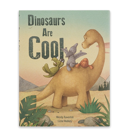 JellyCat Jelly Cat Dinosaurs Are Cool Book