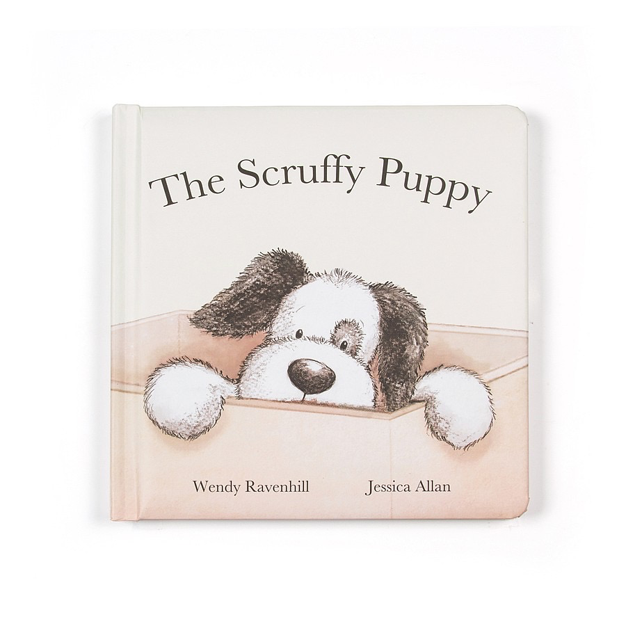 JellyCat Jelly Cat Scruffy Puppy Book