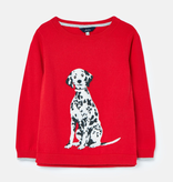 Joules Joules Miranda Dalmation Sweater