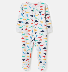 Joules Joules Ziggy Dino Printed Sleepsuit