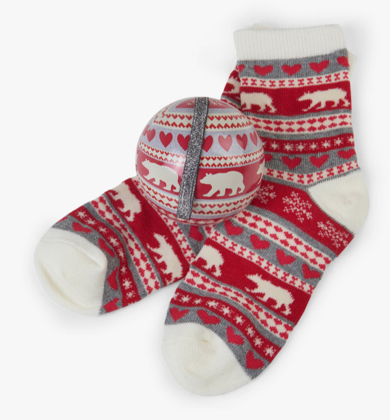 Hatley Sock & Ornament 4-7 years- final sale