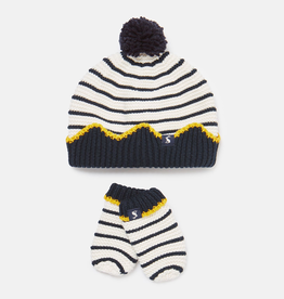Joules Joules Crown Hat and Mitten Set