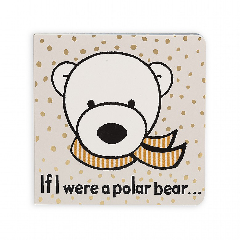 JellyCat Jelly Cat If I were a Polar Bear Book