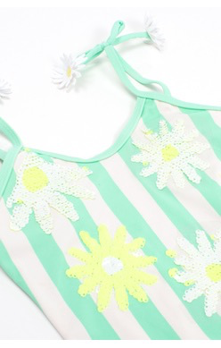 Shade Critters Shade Critters Mint Daisy Sequin