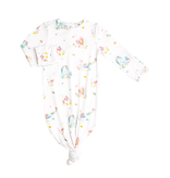 Angel Dear Angel Dear Iridescent Sea Creatures Knotted Gown