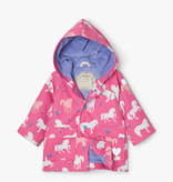 Hatley Hatley Painted Pasture Color Changing Baby Raincoat