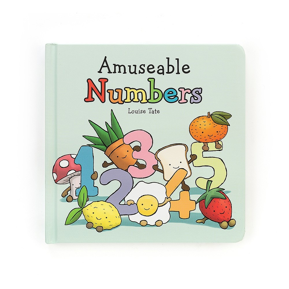 JellyCat Jelly Cat Amuseable Numbers Book