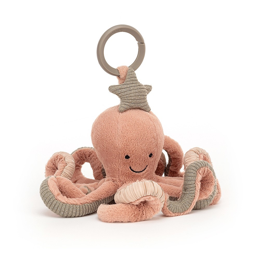 JellyCat Jelly Cat Odell Octopus Activity Toy