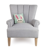 Hello Easter Bunny Hook Pillow