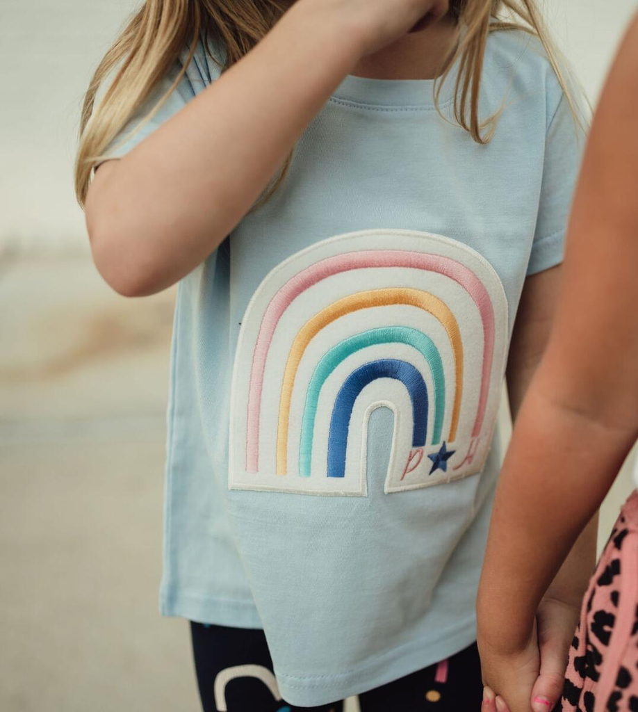 Petite Hailey Petite Hailey Rainbow Tshirt