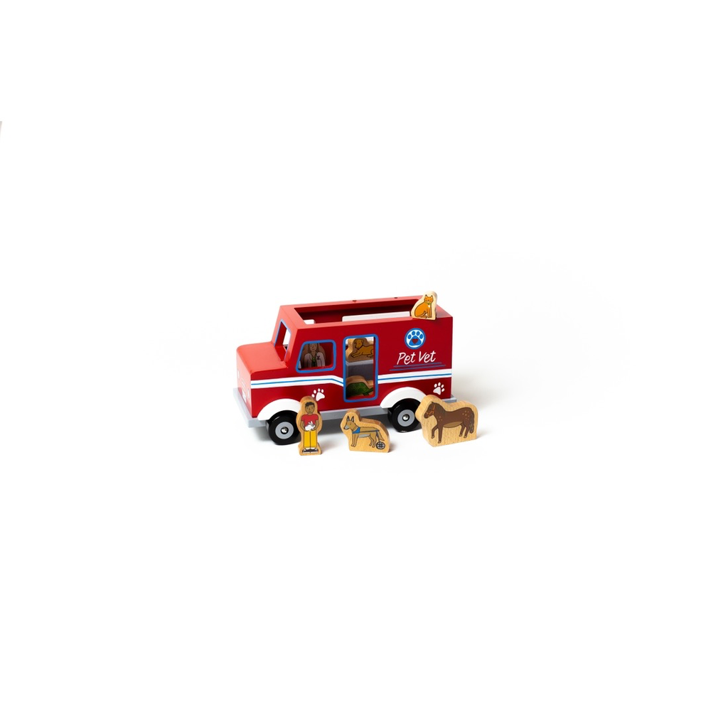 Jack Rabbit Creations Jack Rabbit Mobile Pet Vet Magnetic Truck