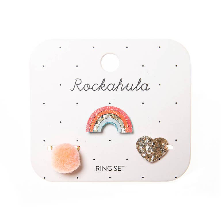 Rockahula Rainbow Bright Ring Set