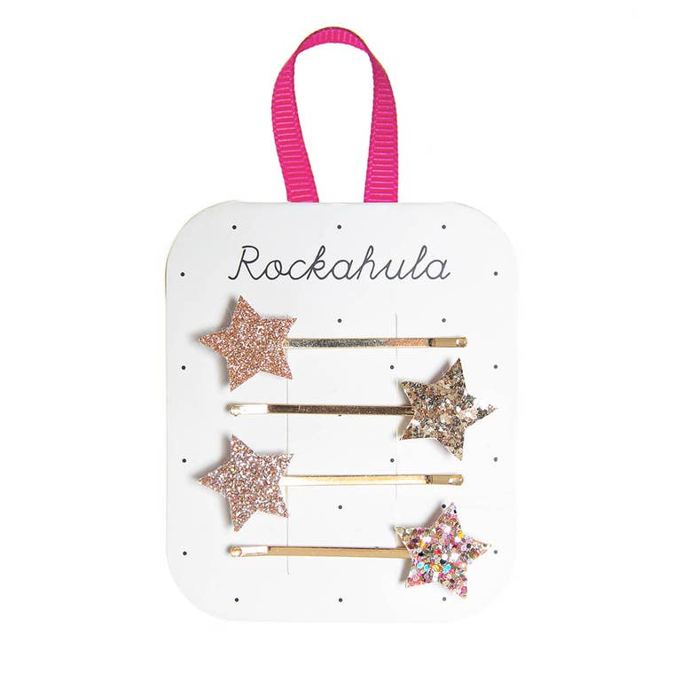 Rockahula Sparkle Star Slides- Golds