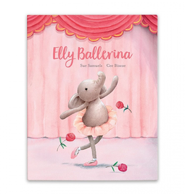 JellyCat Jelly Cat Elly Ballerina Book
