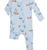 Angel Dear Angel Dear Puppy Play Zipper Footie