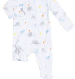 Angel Dear Angel Dear Baby Shark Zipper Footie