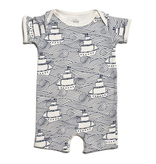 Winter Water Factory Winter Water Factory Summer Romper - High Seas Navy