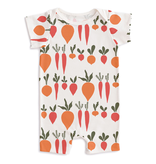 Winter Water Factory Winter Water Factory Summer Romper - Root Vegetables Natural