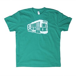 Sidetrack Sidetrack Green Line Short Sleeve Tee  Shirt