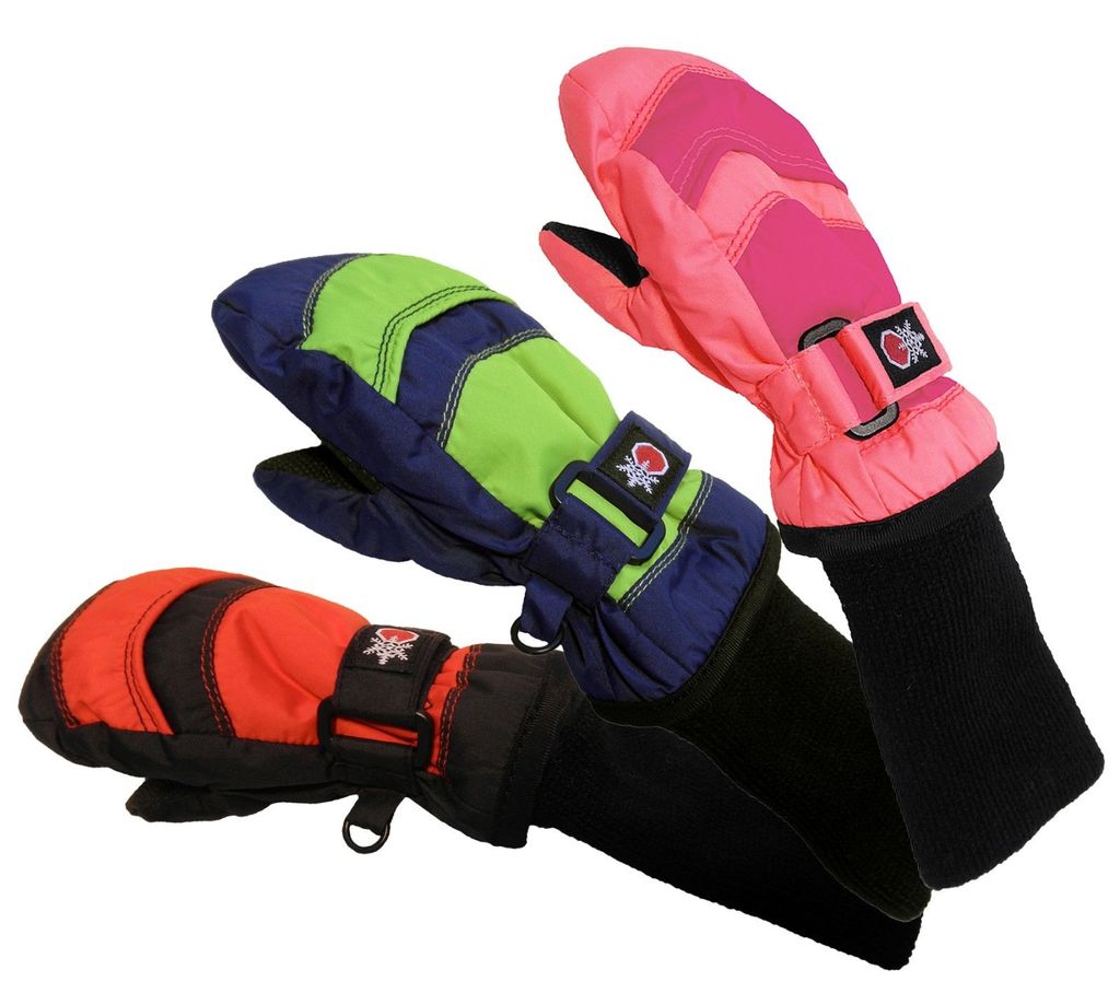 Snow Stoppers Waterproof Snow Stoppers 2 tone Mittens(more colors)