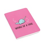 JellyCat Jelly Cat Seas The Day Fuchsia Notepad Min