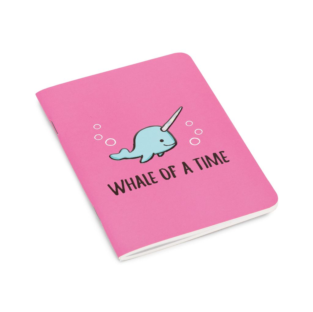 JellyCat Jelly Cat Seas The Day Fuchsia Notepad Min