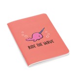 JellyCat Jelly Cat Seas The Day Coral Notepad Mini
