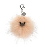 JellyCat Jelly Cat Just Peachy Pom Bag Charm