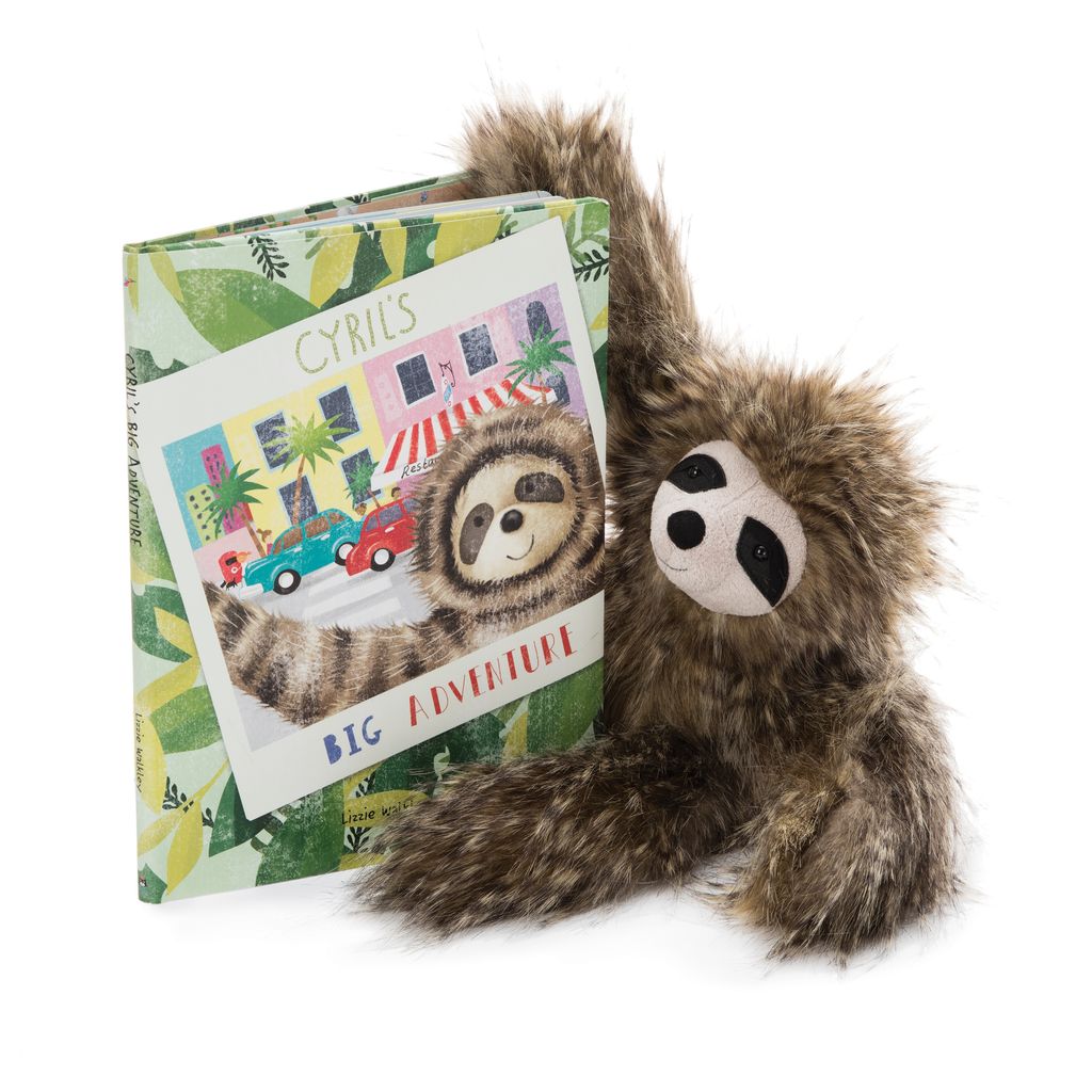 JellyCat Jelly Cat Cyril's Big Adventure Book