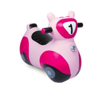 Waddle Waddle Pink Scooter Bouncy Animal