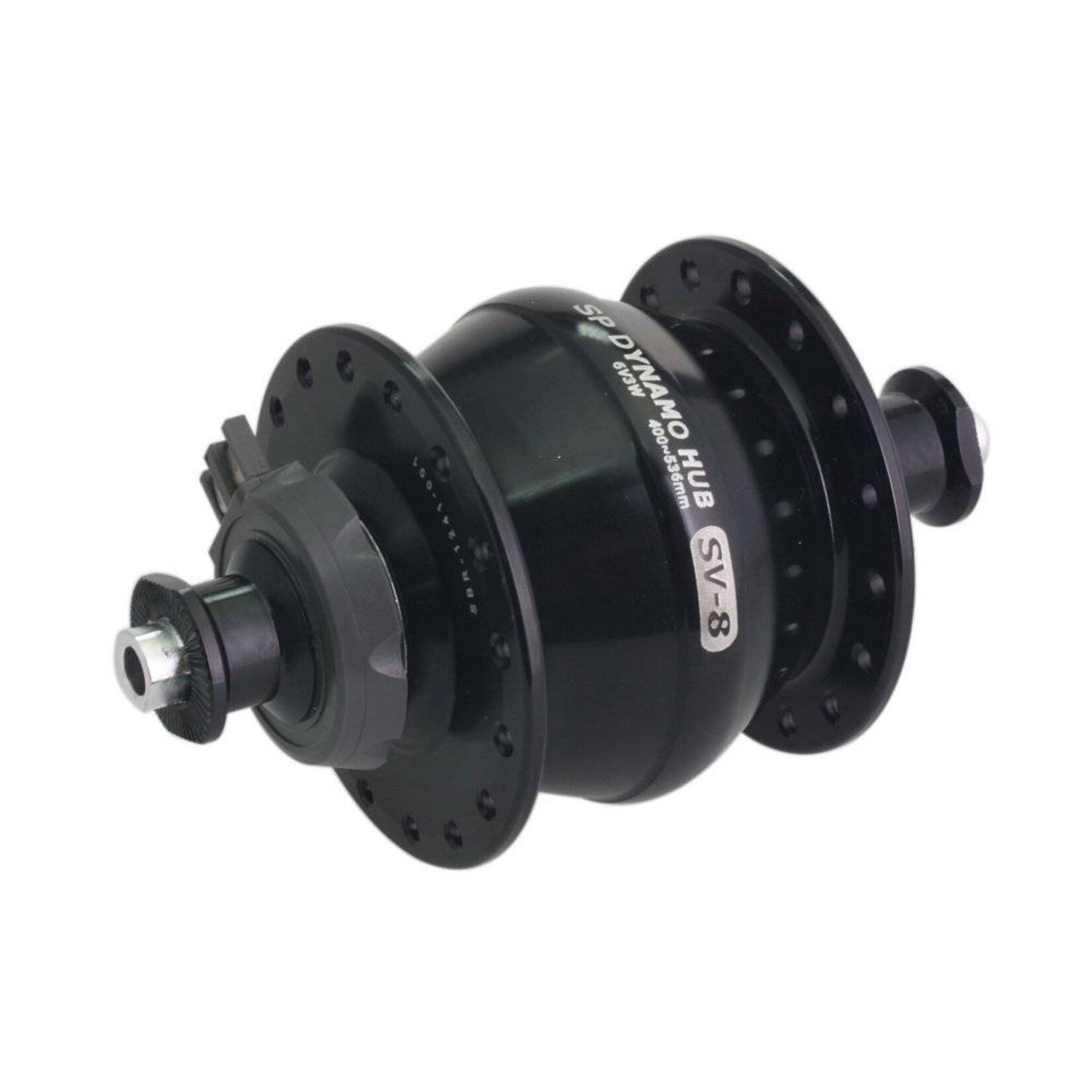 Shutter Precision Shutter Precision SV-8-FB Dynamo, Black, 28h, 74mm x 8mm