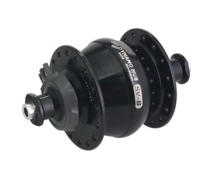 Shutter Precision SV-8-FB Dynamo, Black, 28h, 74mm x 8mm - Freedom
