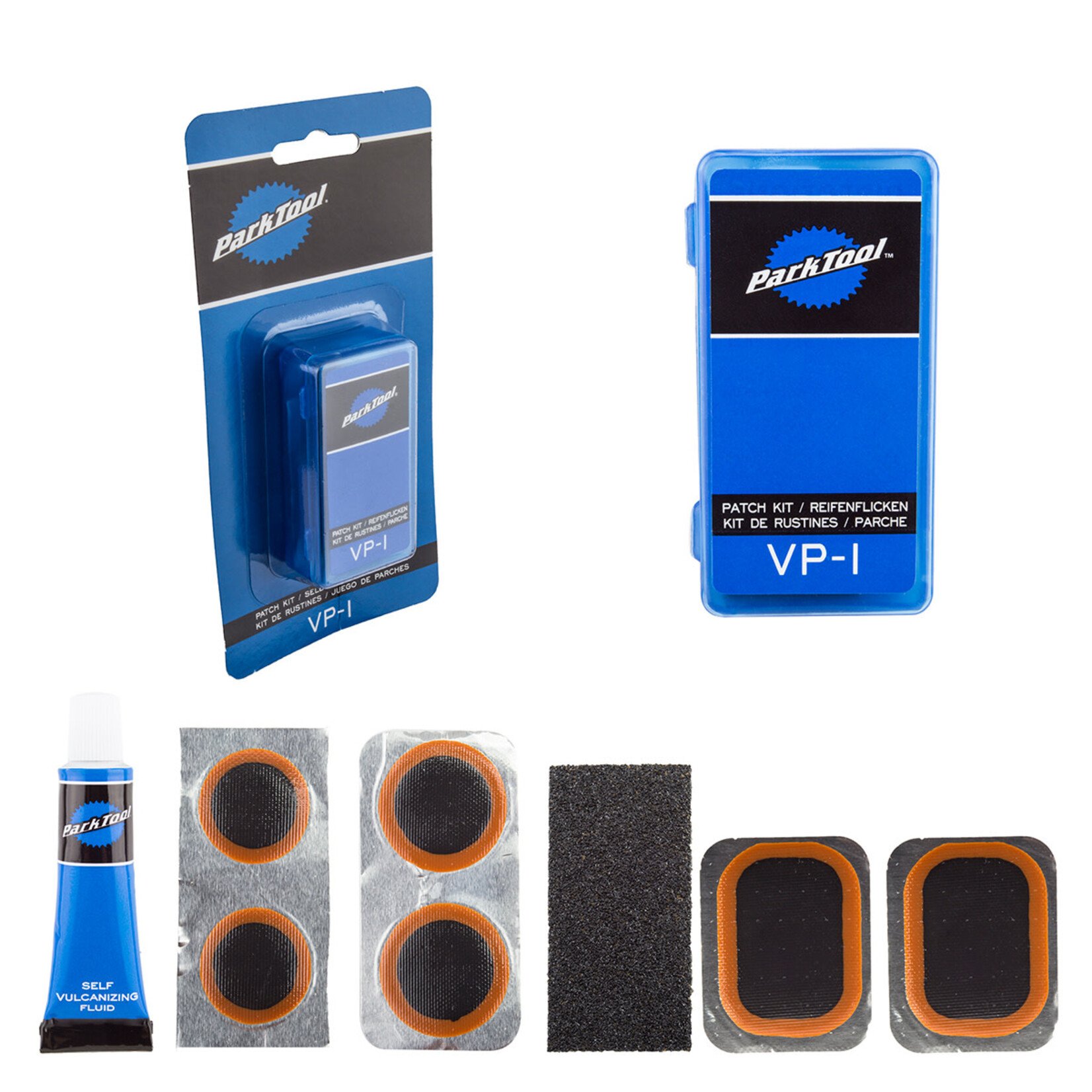Park Tool Park Tools VP-1 Tube Repair/Patch Kit, Single