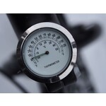 StemCaptain Stem Captain Headset Cap Thermometer, White Dial/Silver Case