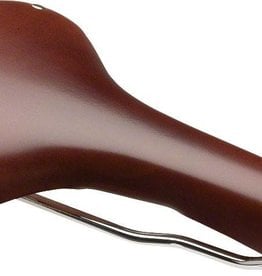 Brooks Brooks Swallow Antique Brown Chrome Steel Rail