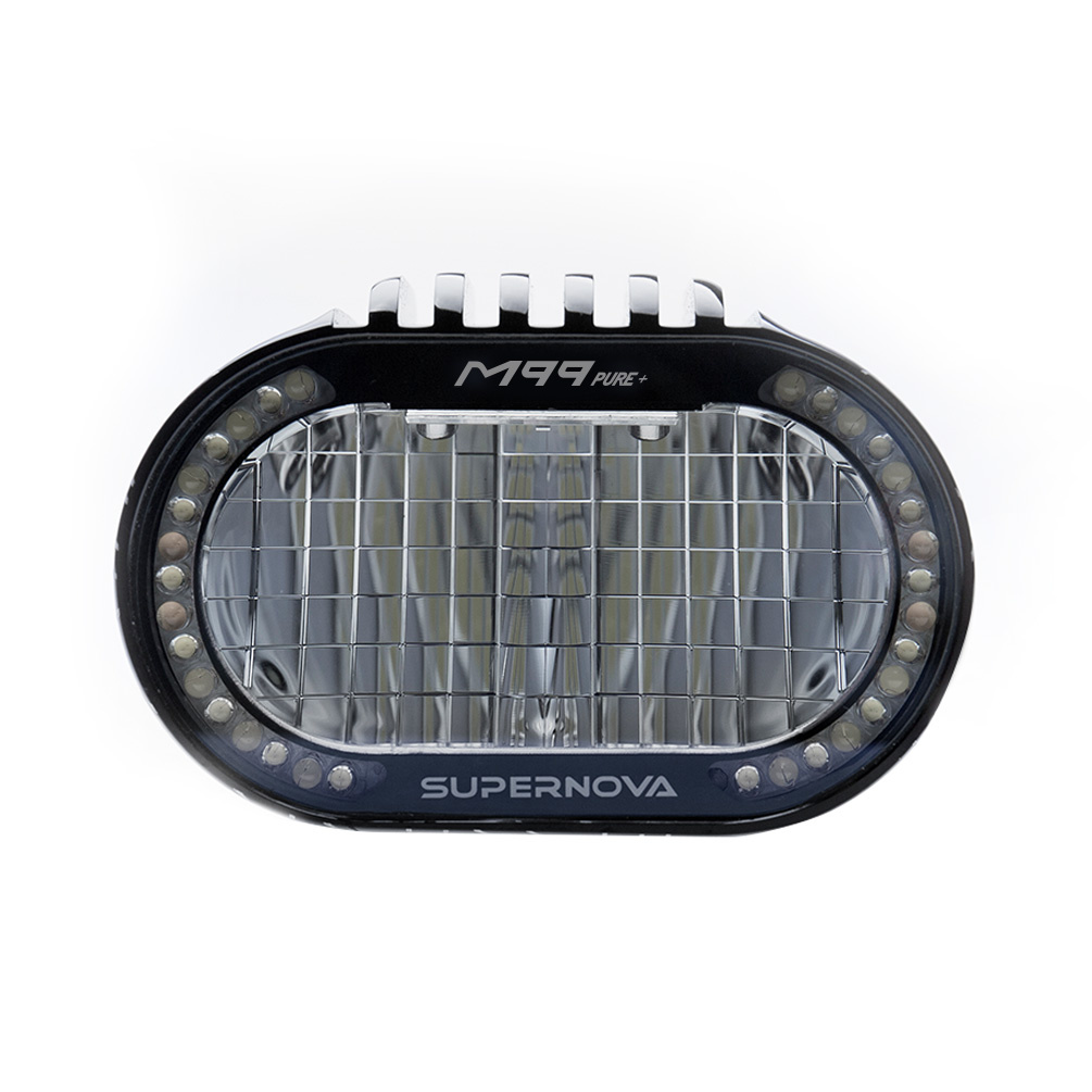 Supernova M99 Pure+ eBike Headlight: Black