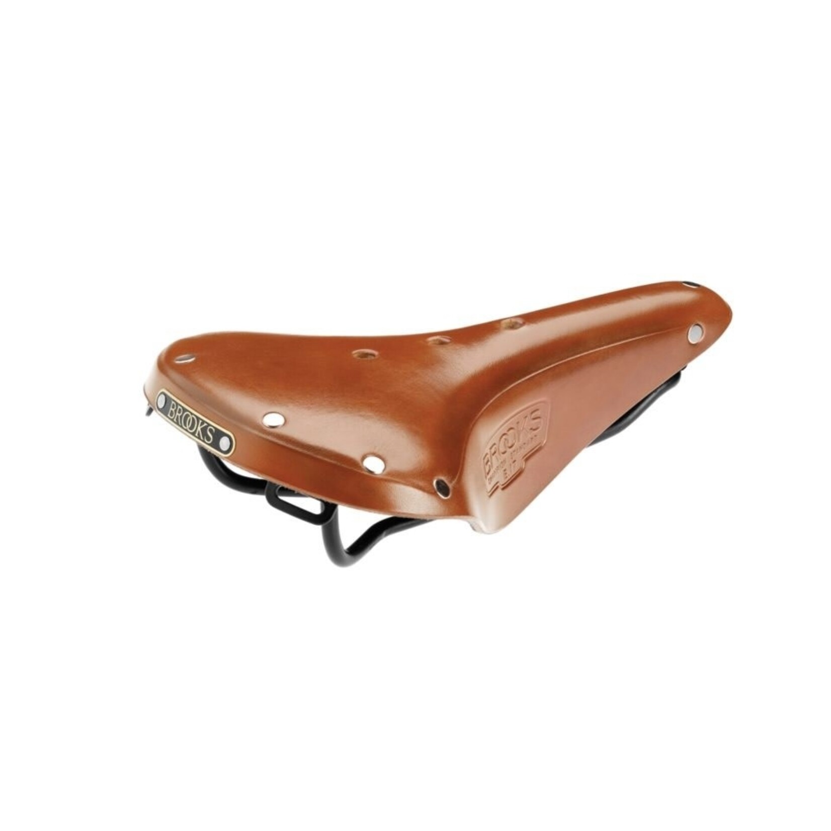 Brooks Brooks B17 Standard - Honey - Black Steel Rails
