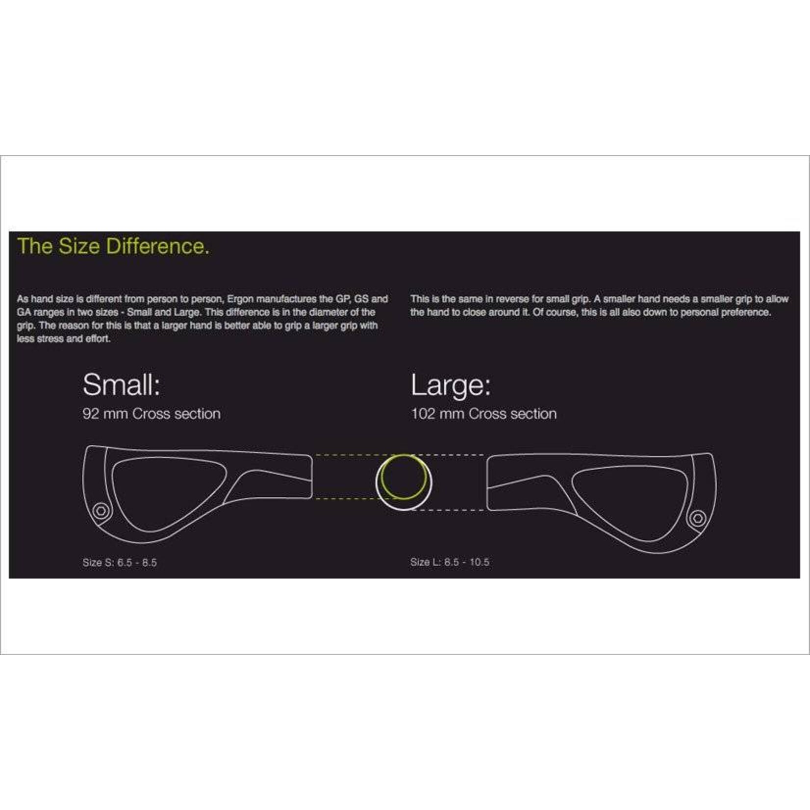 Ergon Ergon GP2 Ergonomic Grips