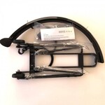 Brompton Brompton Rear Carrier (Rack) Complete with Fender, Rollers, Bungees, Silver
