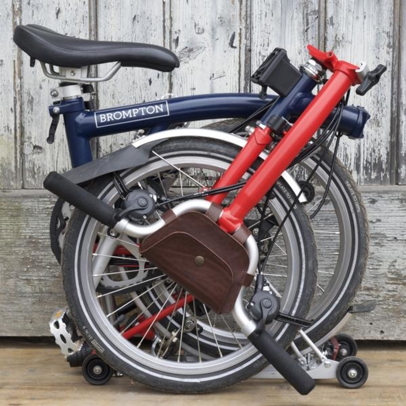 Souma Leather Brompton Handlebar Bag