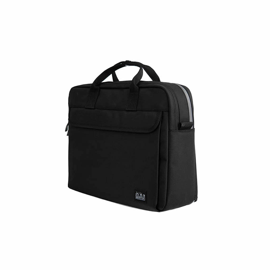 Brompton Metro City Bag Medium, Black, w/ Frame
