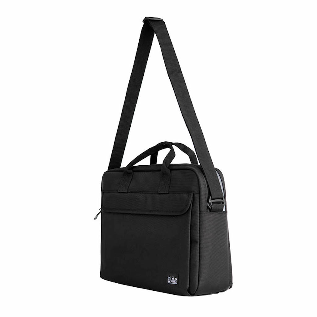Brompton Metro City Bag Medium, Black, w/ Frame
