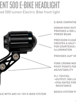 Planet Bike Planet Bike Current 500 PlugnPlay eBike Headlight