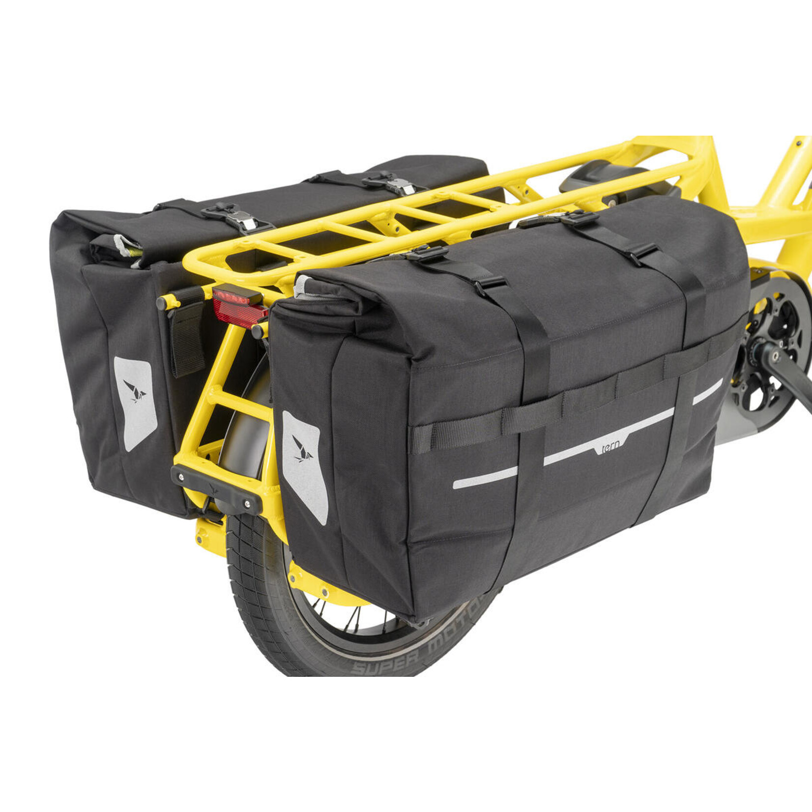 Tern Tern Cargo Hold 52 Panniers, Black, for GSD