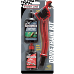 Finish Line Starter Kit 1-2-3, Includes Grunge Brush, 4oz DRY Chain Lubricant and 4oz EcoTech Degreaser