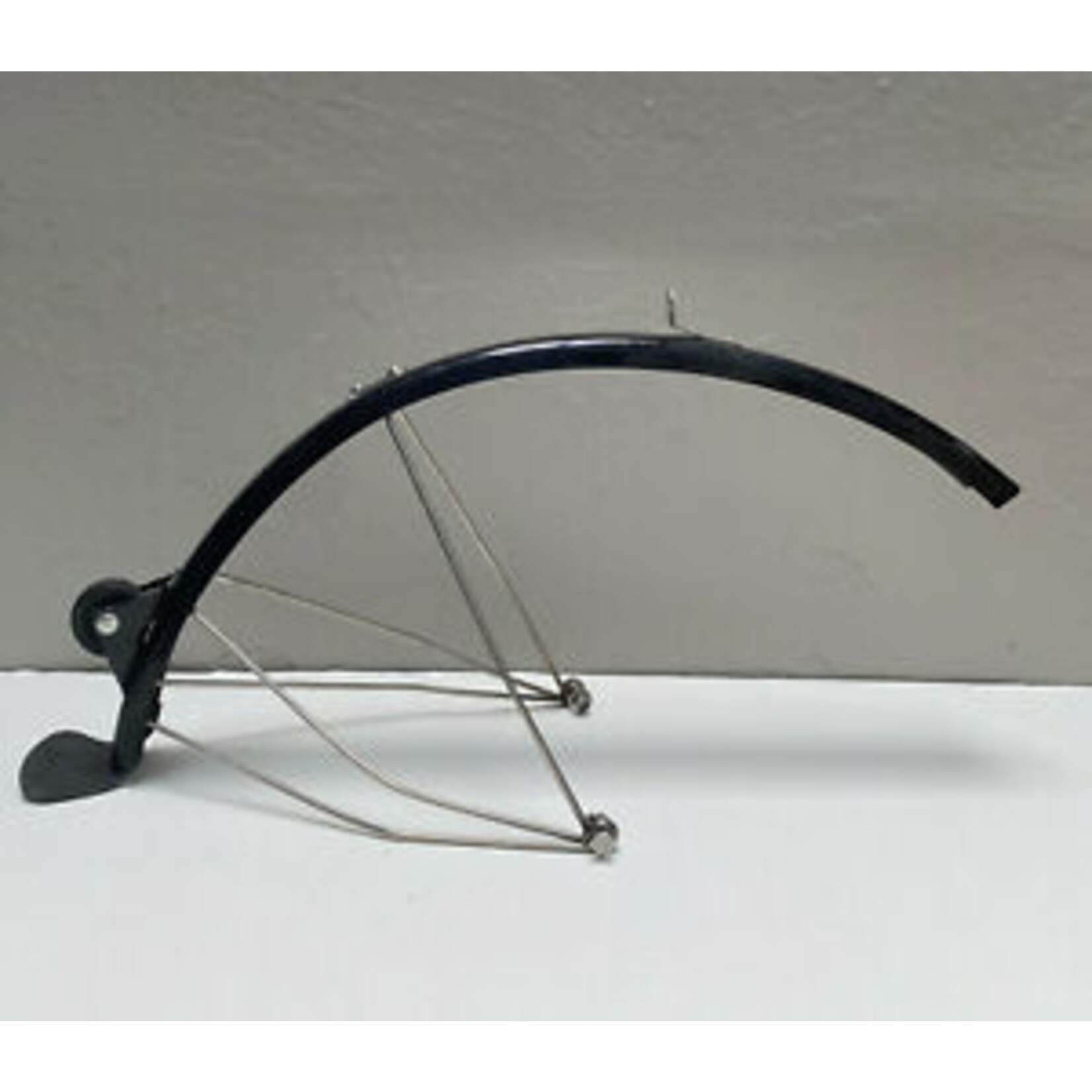 Brompton Rear Mudguard Set Complete Version L, Black with STEEL stays