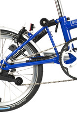 Brompton Brompton C Line Explore Bicycle Low Piccadilly Blue