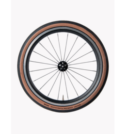 CONTINENTAL Continental Contact Urban Tire for Brompton (35-349), 16”x1.35”, Brown Sidewall, Folding Bead