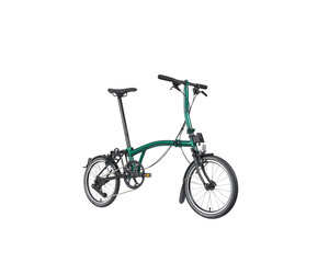 Brompton P Line Urban Low Emerald Green Lacquer - Freedom Folding and  Electric Bikes