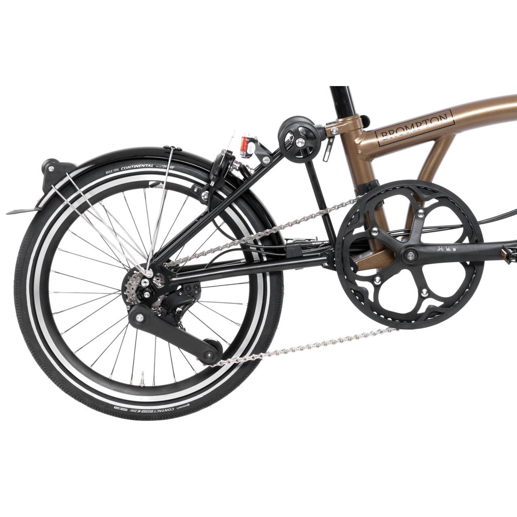 Brompton Brompton P Line 12 Speed M Handlebar Bronze